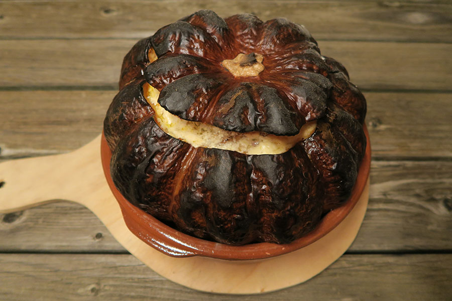 La peau de la courge noircit, c’est normal