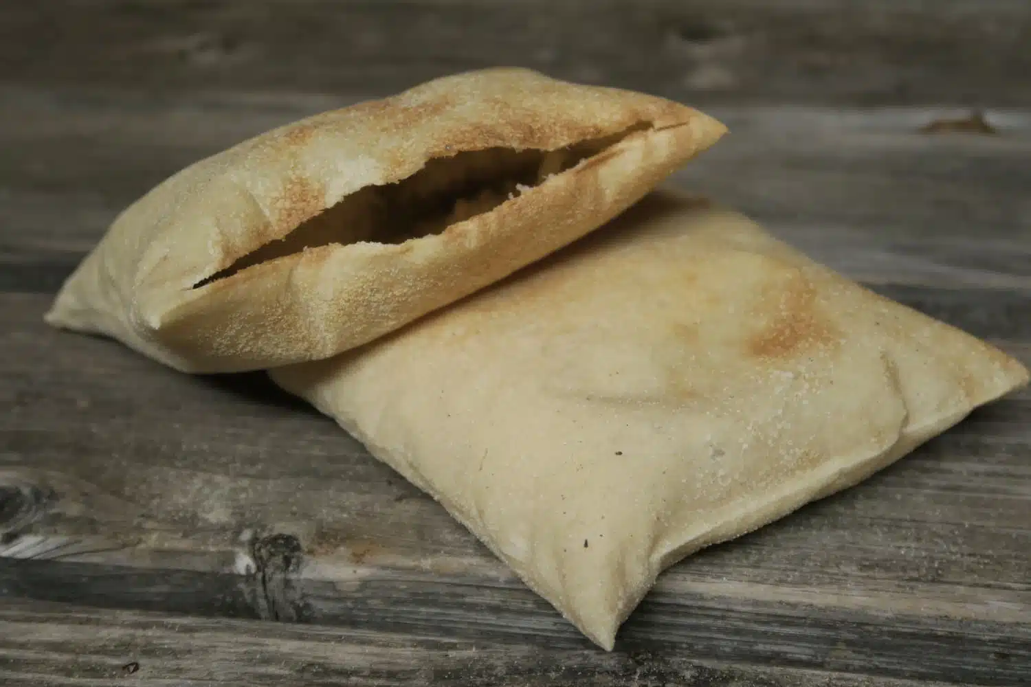 Fouée d'Anjou cuite ouverte