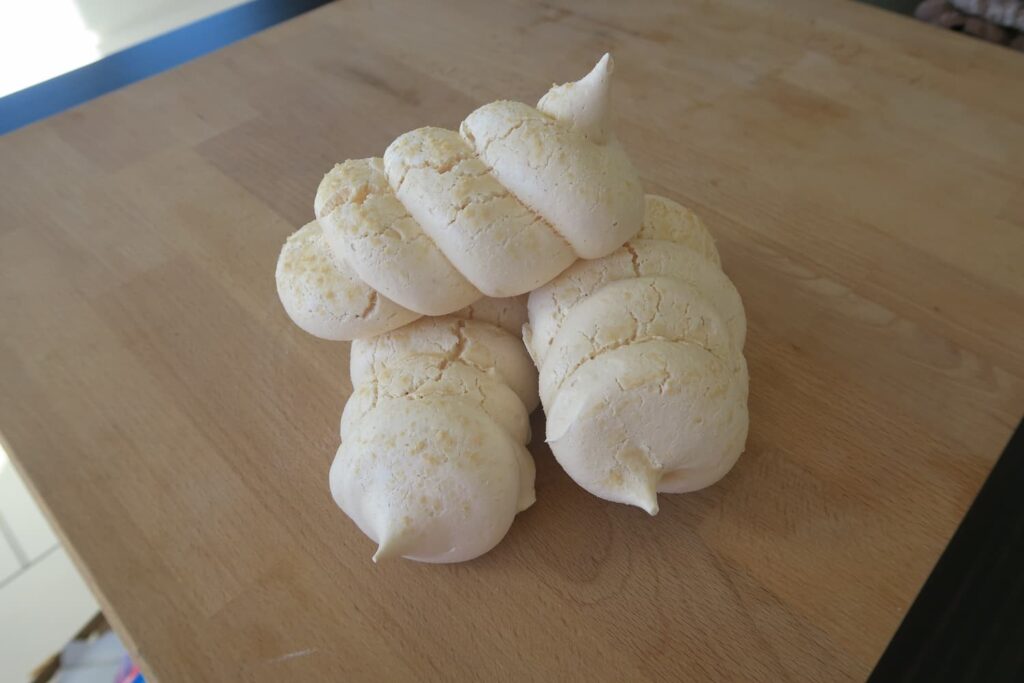 Meringues cuites