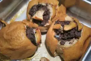 Pommes au boudin noir