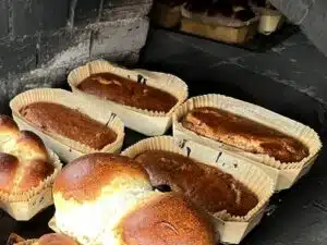 Pain d'épices au four à bois de la ferme Labadec